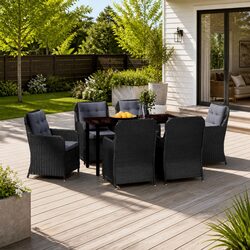 Practical 7 Piece Outdoor Dining Set for Your Home