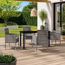 Practical 5 Piece Garden Dining Set for Your Outdoor Needs