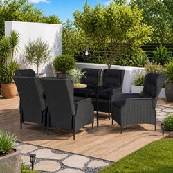 Practical 7-Piece Dining Set for Your Outdoor Needs