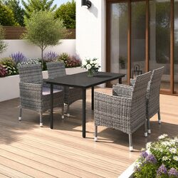 Functional 5 Piece Outdoor Dining Set for Any Patio