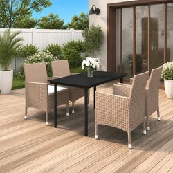 Versatile 5-Piece Dining Set for Your Garden or Patio