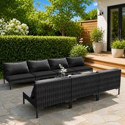 Versatile 8 Piece Garden Lounge Set for Any Outdoor Occasion