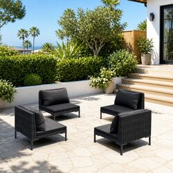Ideal 4 Piece Lounge Set for Your Patio and Garden