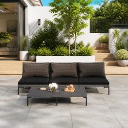 Ideal 4-Piece Lounge Set for Your Outdoor Gatherings