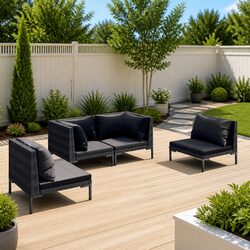 Ideal 4-Piece Lounge Set for Your Outdoor Gathering