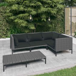Versatile 5 Piece Lounge Set for Any Outdoor Setting