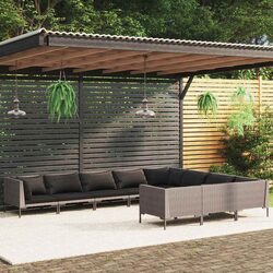Versatile 10-Piece Outdoor Lounge Set for Any Occasion