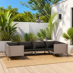 Versatile 6 Piece Lounge Set for Your Outdoor Needs