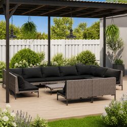 Practical 12 Piece Lounge Set for Your Patio or Garden