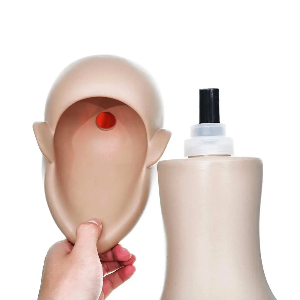 Child Mannequin Display Torso PE Beige Removable Arms Rotating 360 Degree