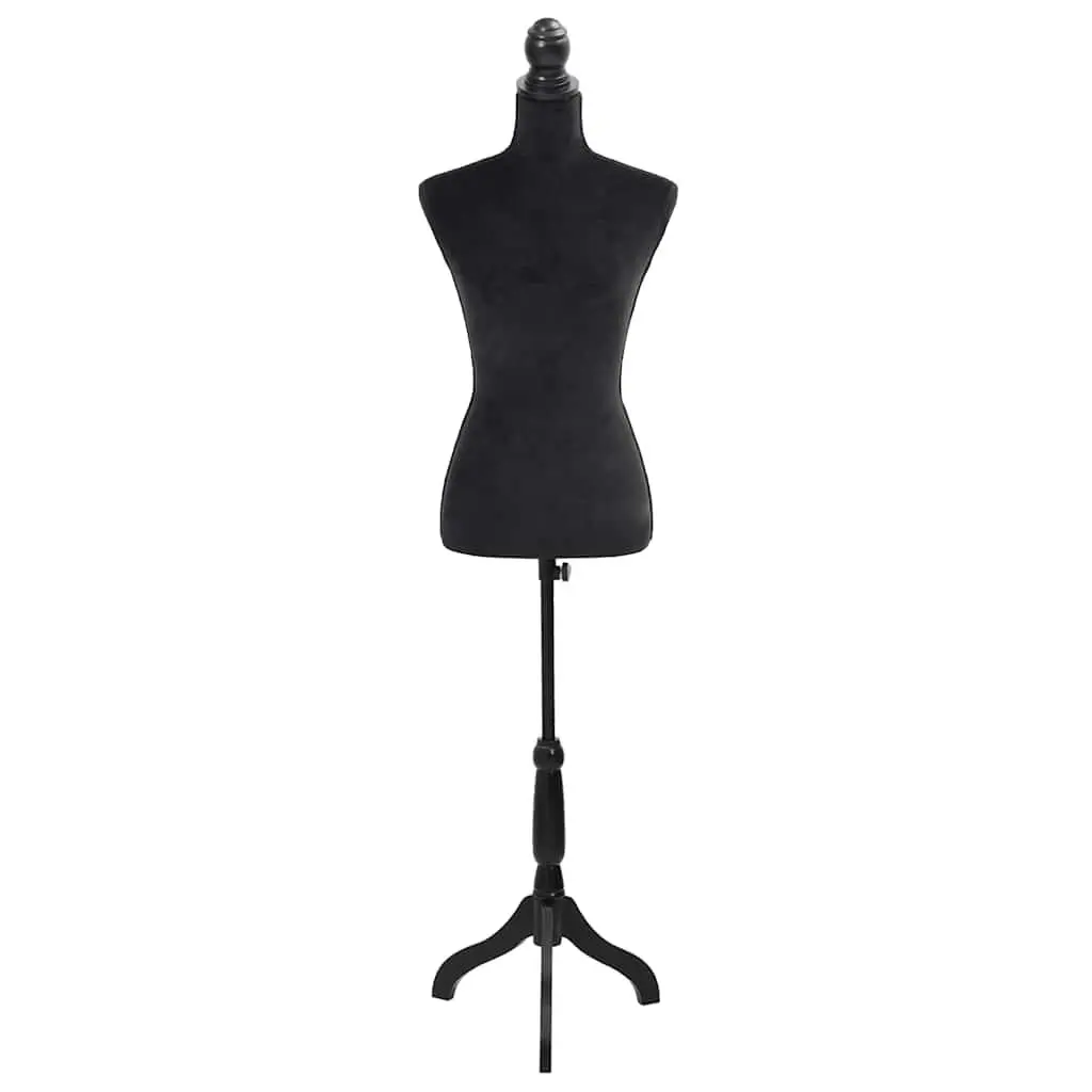 Black Bust Mannequin for Fashion Display