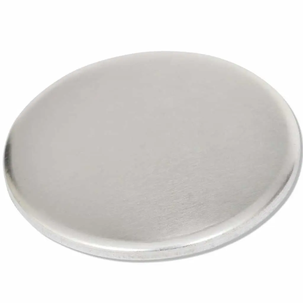 Pinback Button Parts Plastic 58mm Silver 500 Piece