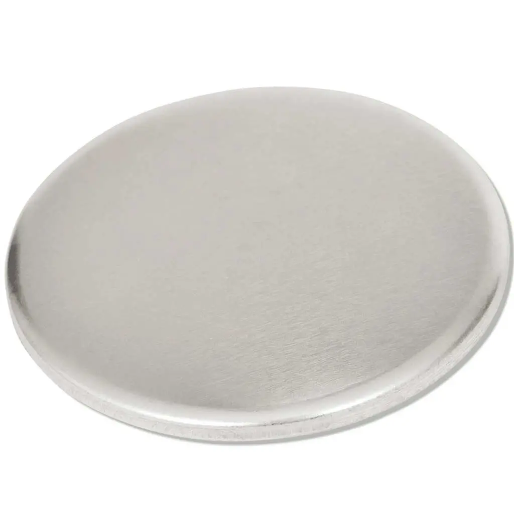 Pinback Button Parts Plastic Back 25mm Silver 500 Piece DIY Badge Making Supplies