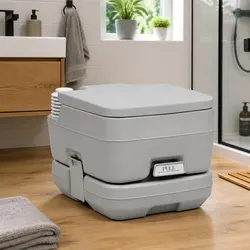 Portable Toilet for Camping and Home Use: 10L Capacity