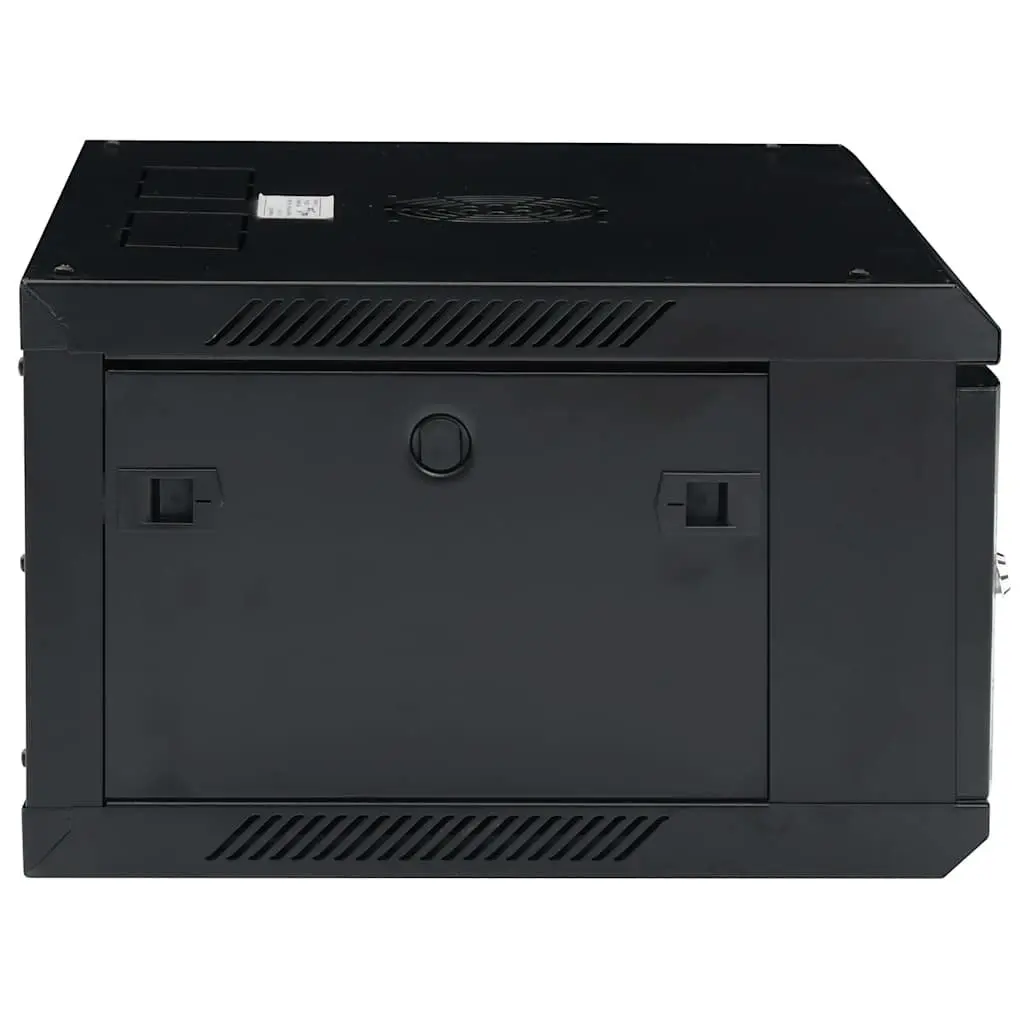 4U Wall Mounted Network Cabinet Cold-Rolled Steel 19 Inch Black