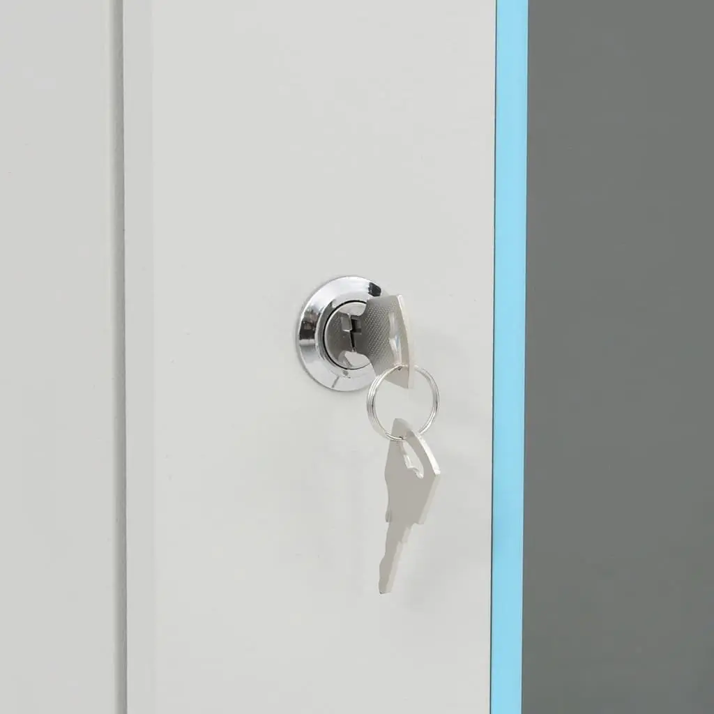 4U Wall Mounted Network Cabinet Cold-Rolled Steel 53x40x21cm Grey