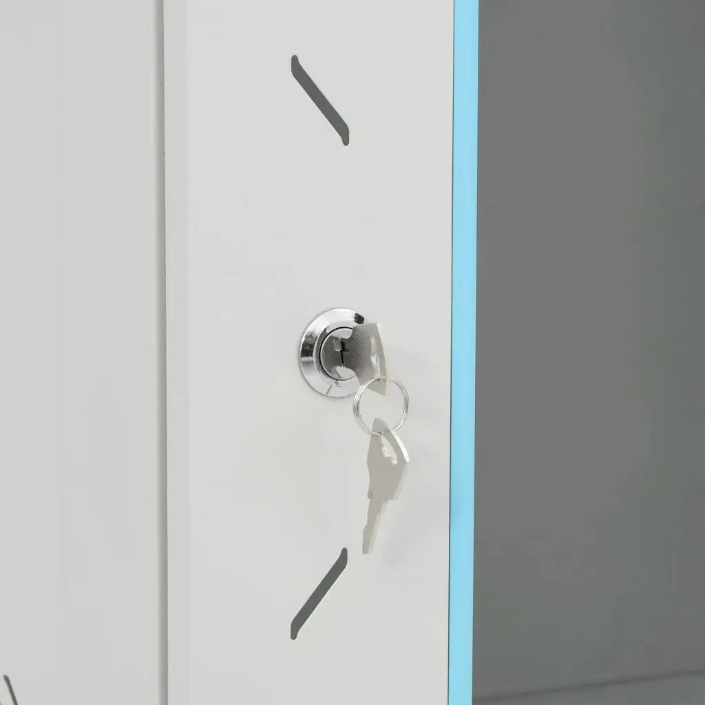 6U Wall Mounted Network Cabinet Cold-Rolled Steel 19 Inch Grey