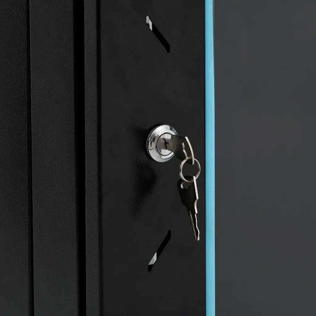 22U Network Cabinet Cold-Rolled Steel 19 Inch Black