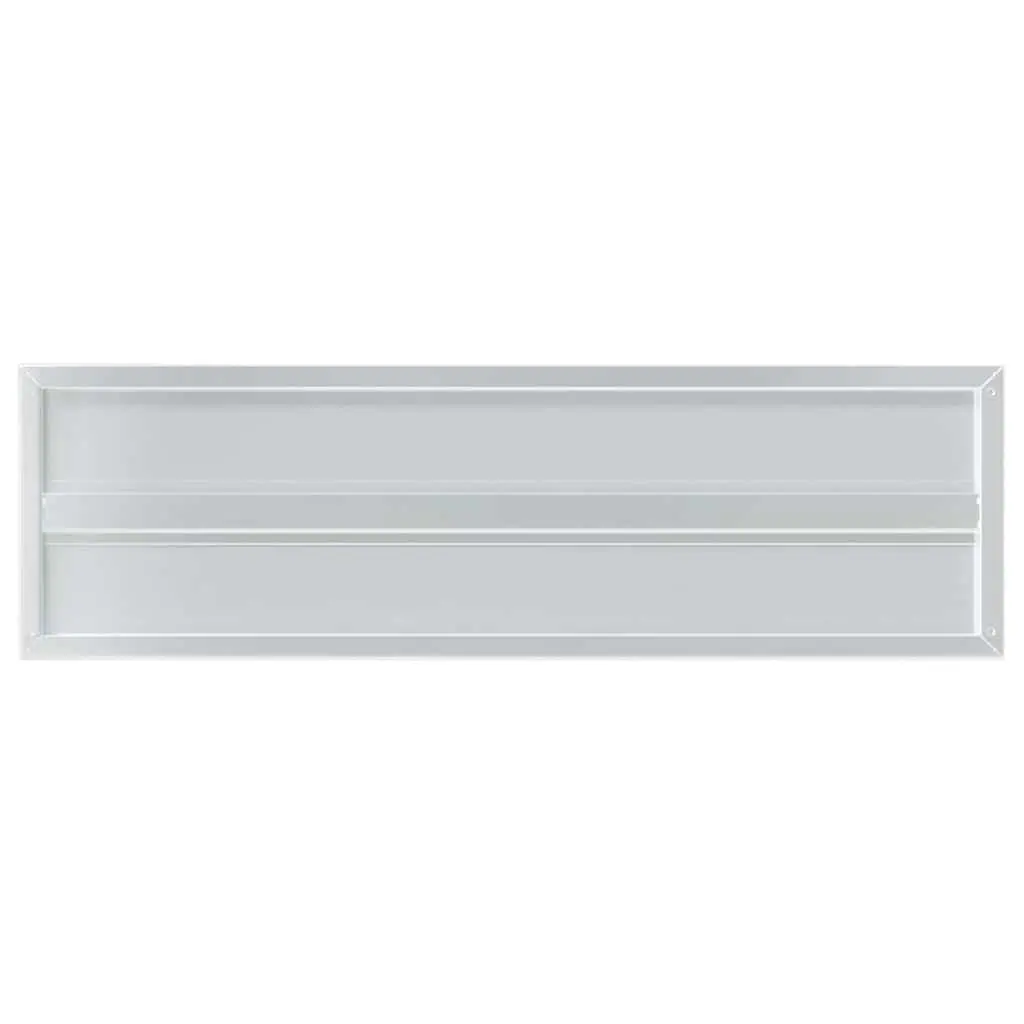 Wall Shelves 2 pcs 100x30 cm Silver Floating Storage Shelving Home Decor
