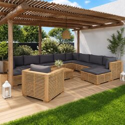 Practical Outdoor Lounge Set for Any Space