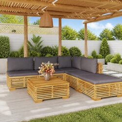Versatile Garden Lounge Set for Outdoor Spaces
