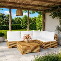 Practical 5-Piece Garden Lounge Set for Your Patio or Garden