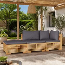 Versatile 3 Piece Outdoor Lounge Set for Your Garden