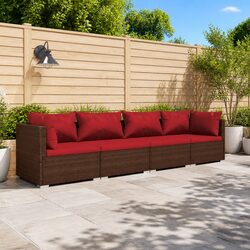 Practical 4-Piece Garden Lounge Set for Everyday Use