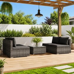 5 Piece Outdoor Lounge Set: Ideal for Social Gatherings