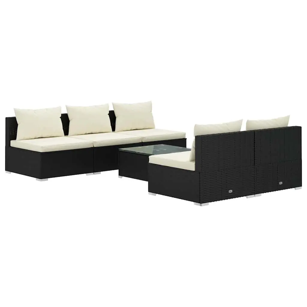 6 Piece Lounge Set for Various Outdoor Spaces