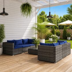 Practical 7 Piece Lounge Set for Your Outdoor Needs