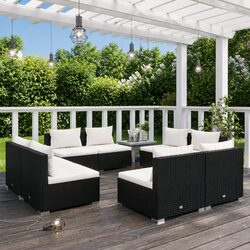 Versatile 8-Piece Garden Lounge Set for Any Outdoor Area