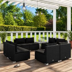 Ideal 8 Piece Lounge Set for Patio or Garden Use