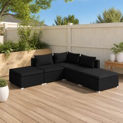 Ideal 5 Piece Modular Lounge Set for Patios