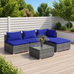 Versatile 5-Piece Garden Lounge Set for Every Home