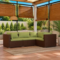 Ideal 4 Piece Garden Lounge Set for Your Patio or Balcony