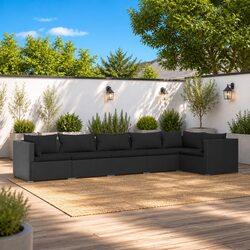 Practical 6-Piece Garden Lounge Set for Any Home