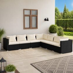 Practical 7-Piece Lounge Set for Everyday Outdoor Use