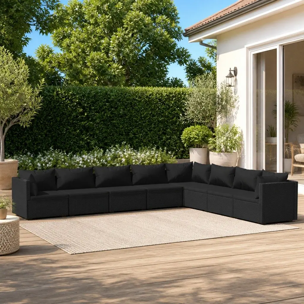 8-Piece Garden Lounge Set for Entertaining