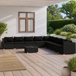 Practical 10-Piece Outdoor Lounge Set for Any Setting