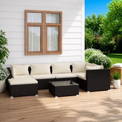 Versatile 7 Piece Lounge Set for Your Outdoor Needs