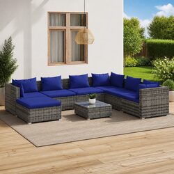 Practical 8 Piece Outdoor Lounge Set for Your Home