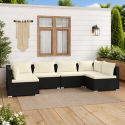 Ideal 6-Piece Lounge Set for Outdoor Gatherings