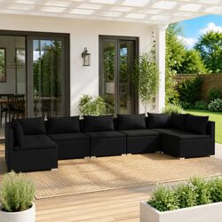 Practical 7-Piece Lounge Set for Your Outdoor Living