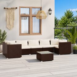 Practical 8-Piece Lounge Set for Your Outdoor Living
