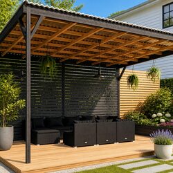 Versatile Outdoor Lounge Set Perfect for Any Garden Setting