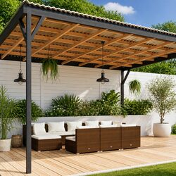 Versatile 10-Piece Lounge Set for Any Outdoor Space