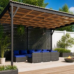 10-Piece Garden Lounge Set for Ultimate Outdoor Comfort