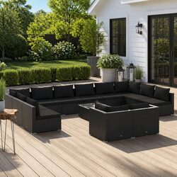 Practical 13 Piece Outdoor Lounge Set for Your Home