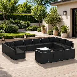 14 Piece Garden Lounge Set for Any Outdoor Setting